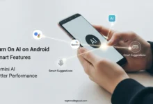 How do I turn on AI on Android using smart features and Gemini AI